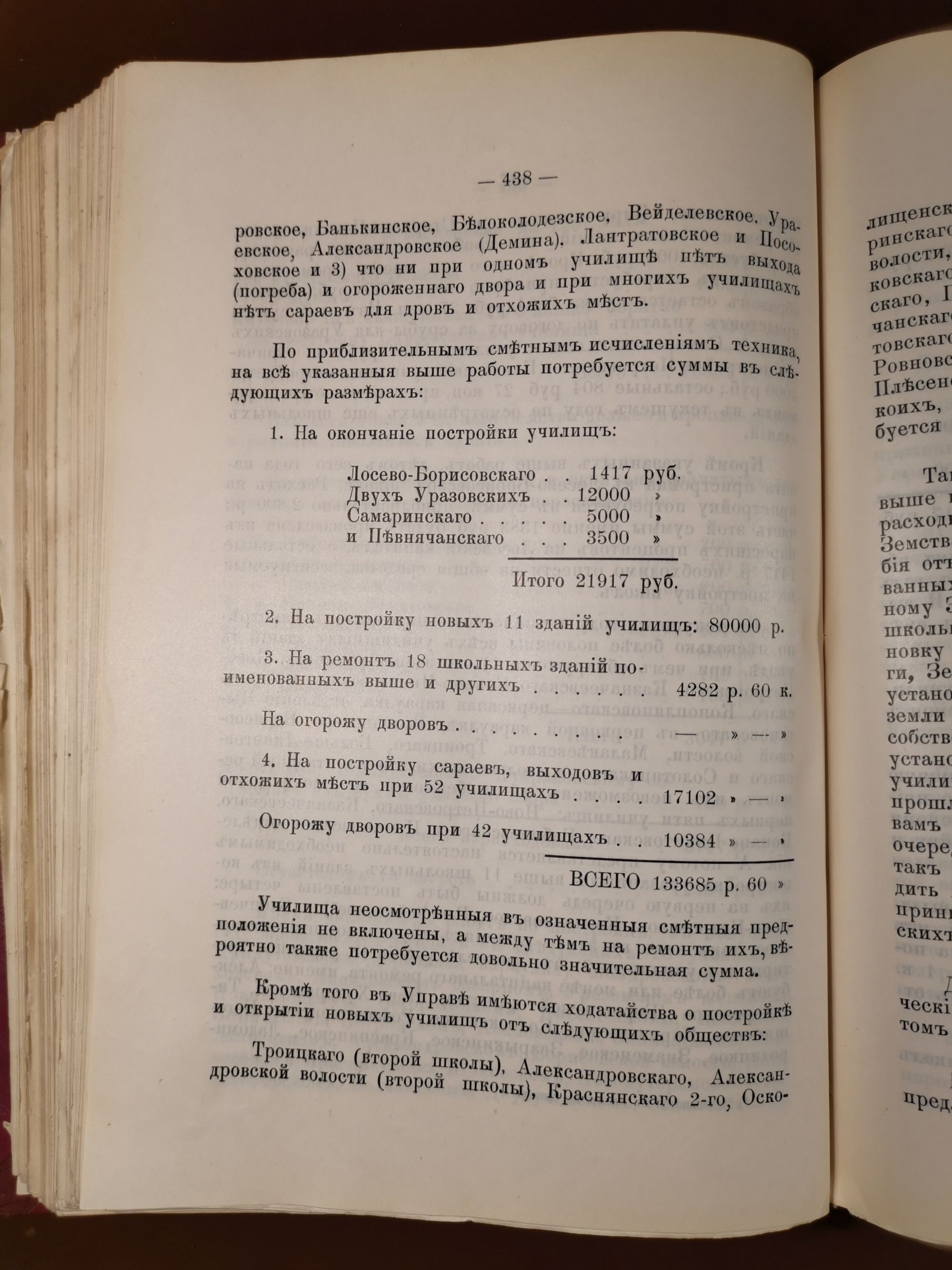 [Из журналов Валуйского Уездного Земского собрания за 1907 год]