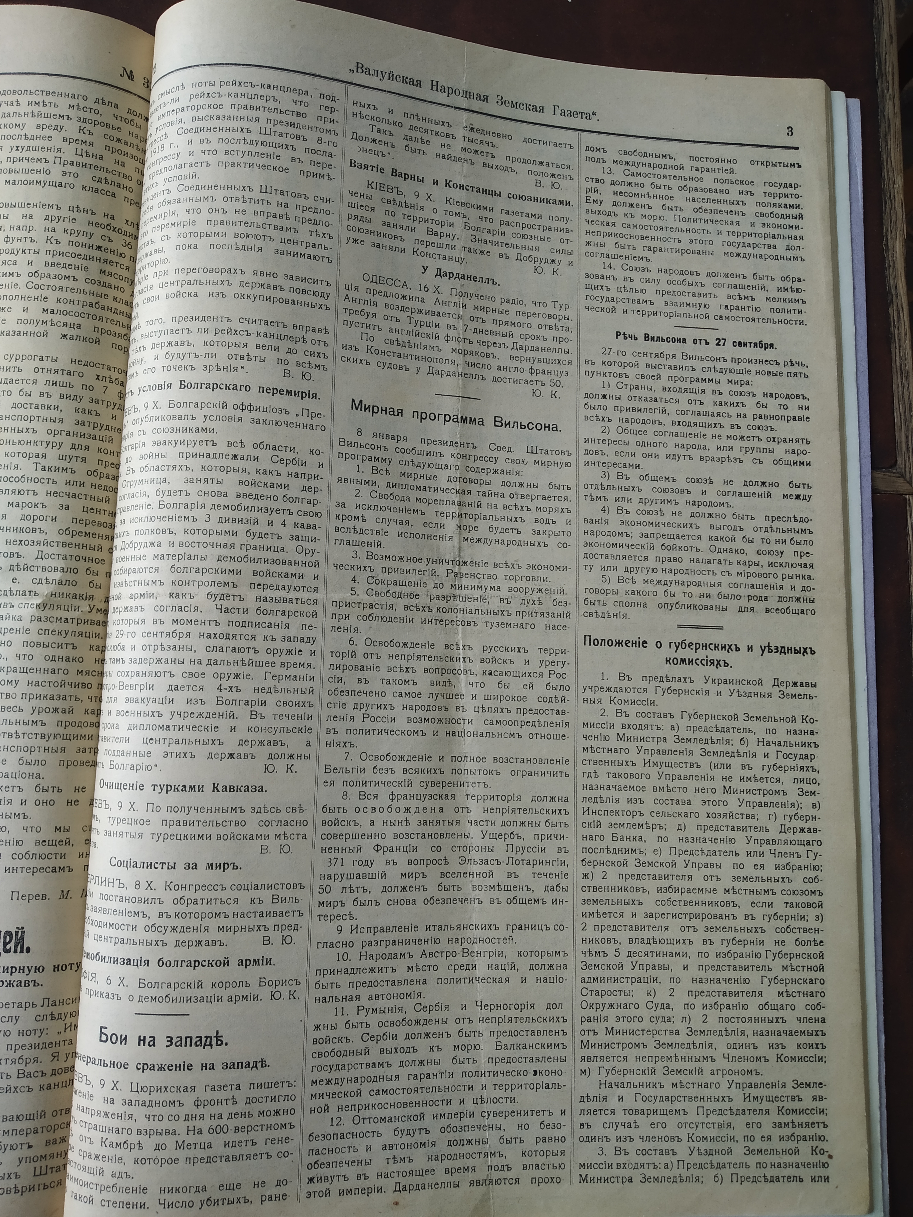 [Валуйская народная земская газета, 1918 год]
