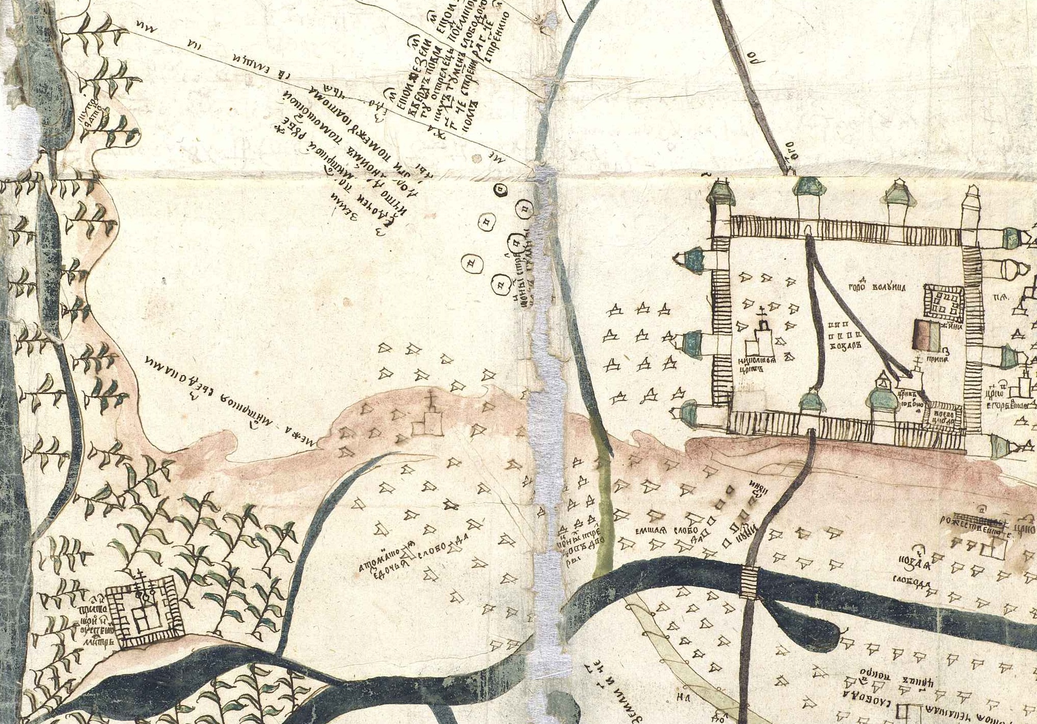 [Валуйская крепость в 1687 году]